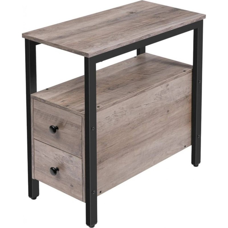A table with a drawer and an open shelf MSMLOFT — 60×30×48 cm