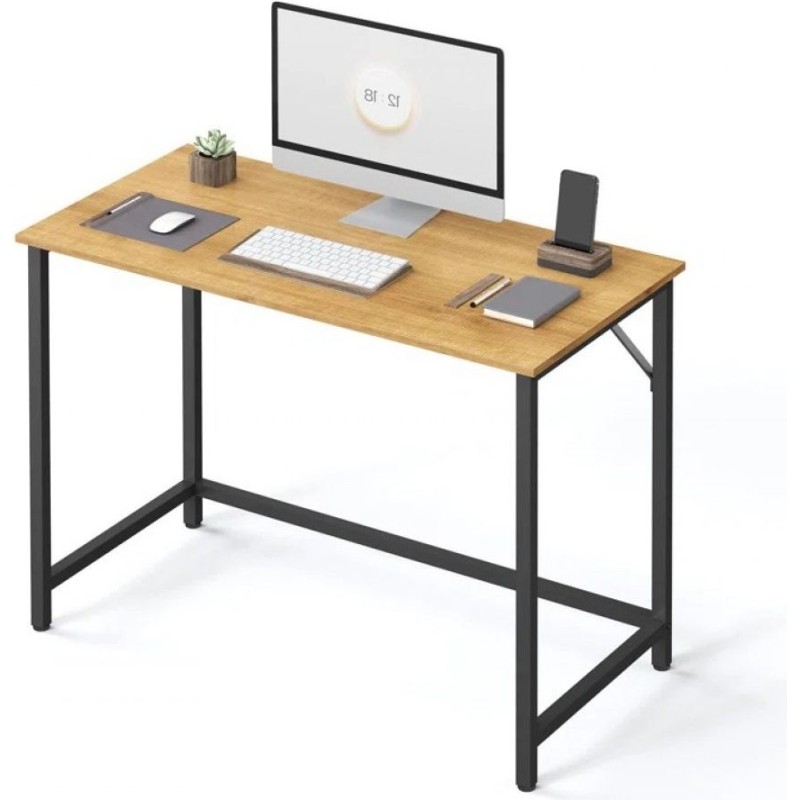 Письмовий стіл на металевій основі (100×50×75 см) — MSMLOFT