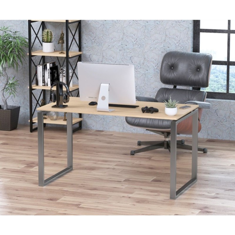 Письмовий стіл Q‑135 в стилі Loft (135 × 70 × 75,5 см)