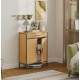 Шафка для ванної HOMCOM 60×30×80 см з ящиком та полицями