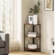 The Snughome corner shelf with MSM metal frame is a compact and stylish element for the home or office