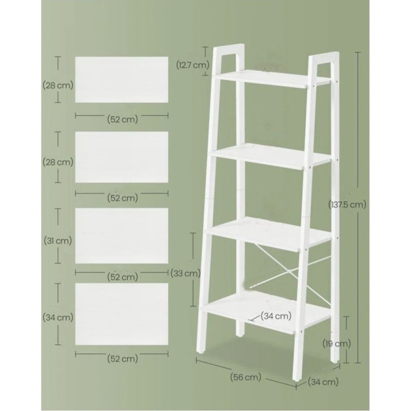 Стелаж Паріх — стильний органайзер для дому та офісу