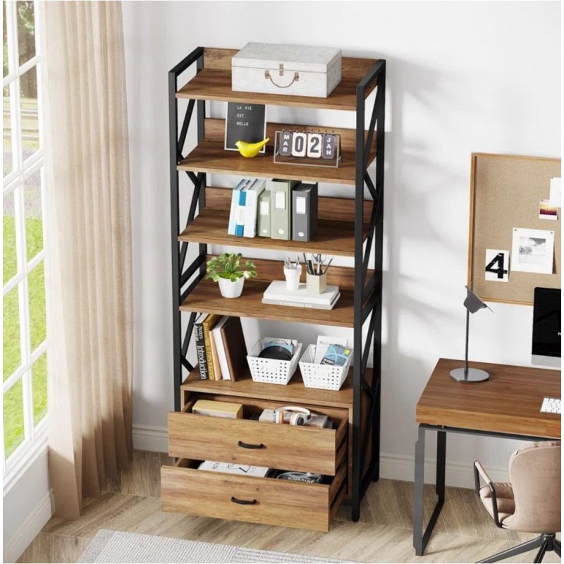 Стелаж Едісона  — універсальний LOFT-стелаж для дому