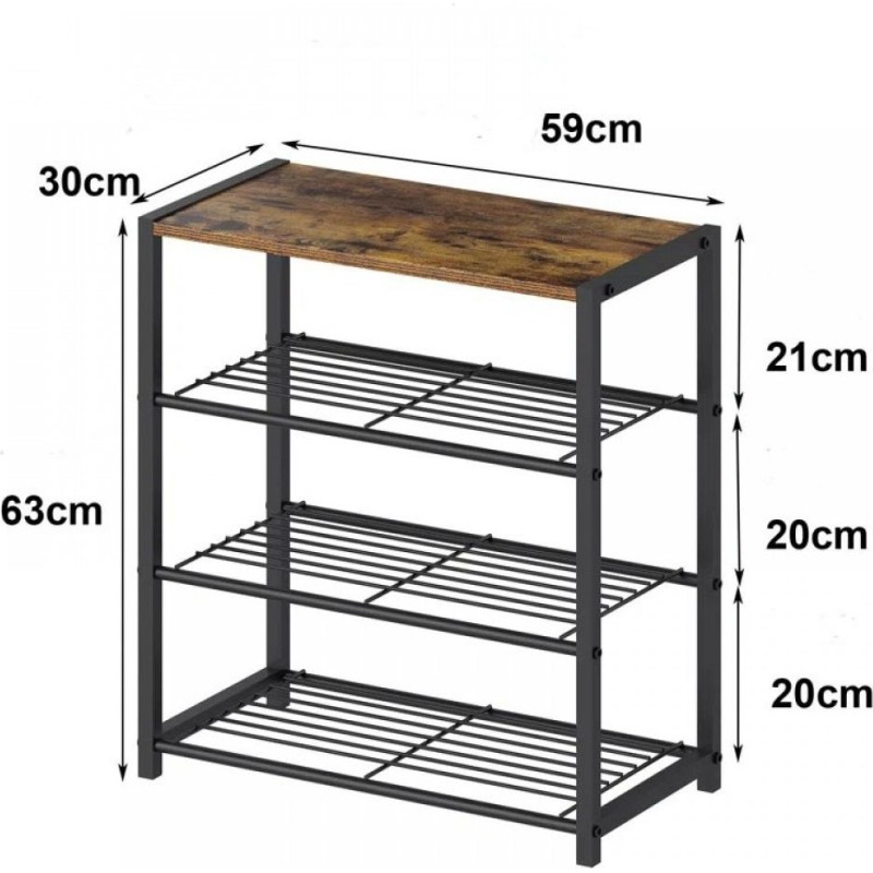 Стійка для взуття на 9 пар