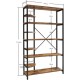 Стелаж Roan Etagere — 5 великих + 4 секторні полиці, 173,5×100×34 см