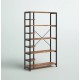 Стелаж Roan Etagere — 5 великих + 4 секторні полиці, 173,5×100×34 см