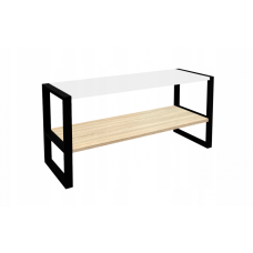 Тумба під телевізор Sonoma+біла