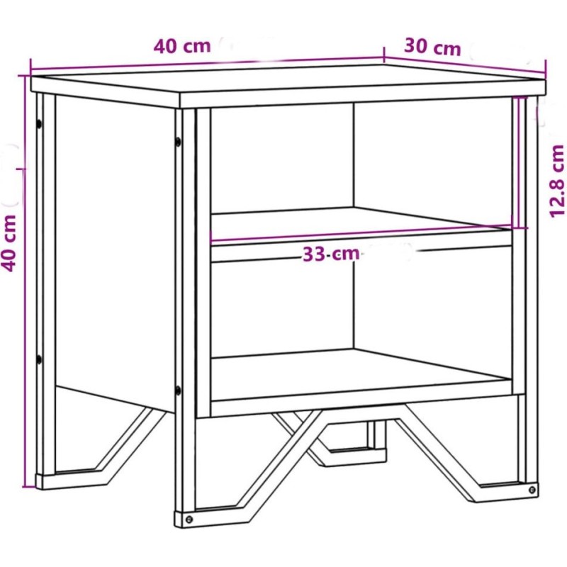 Приліжкова тумба Ken