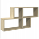 Wall shelf 100×20×53 cm Sonoma oak