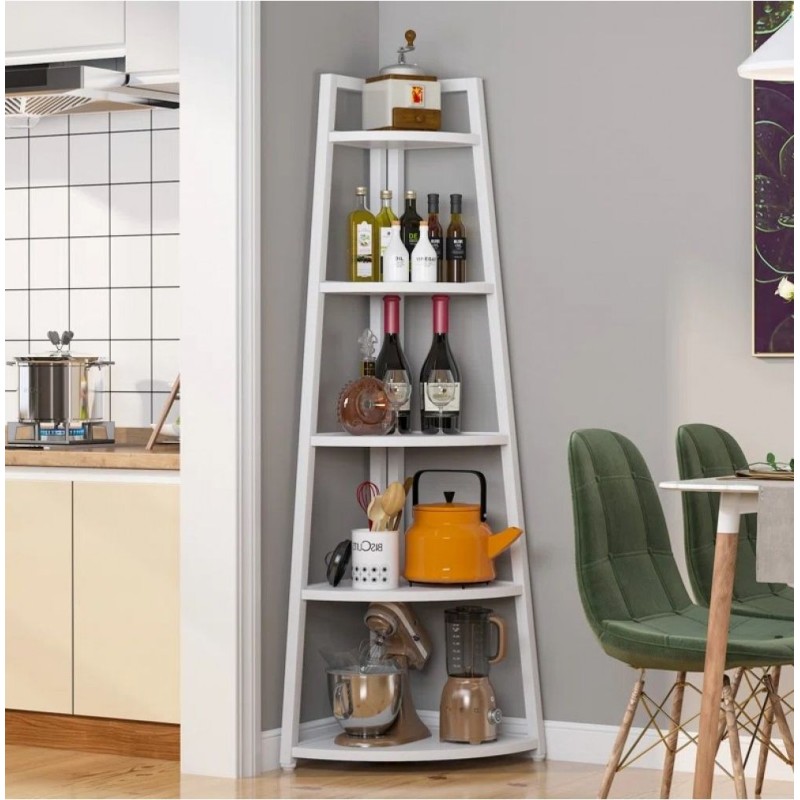 Стелаж Berks MSM — вузький 5-ярусний стелаж 178×66×25 см