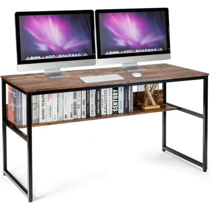 Комп'ютерний стіл на металевій основі