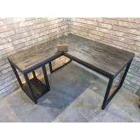 Стіл кутовий, сірий