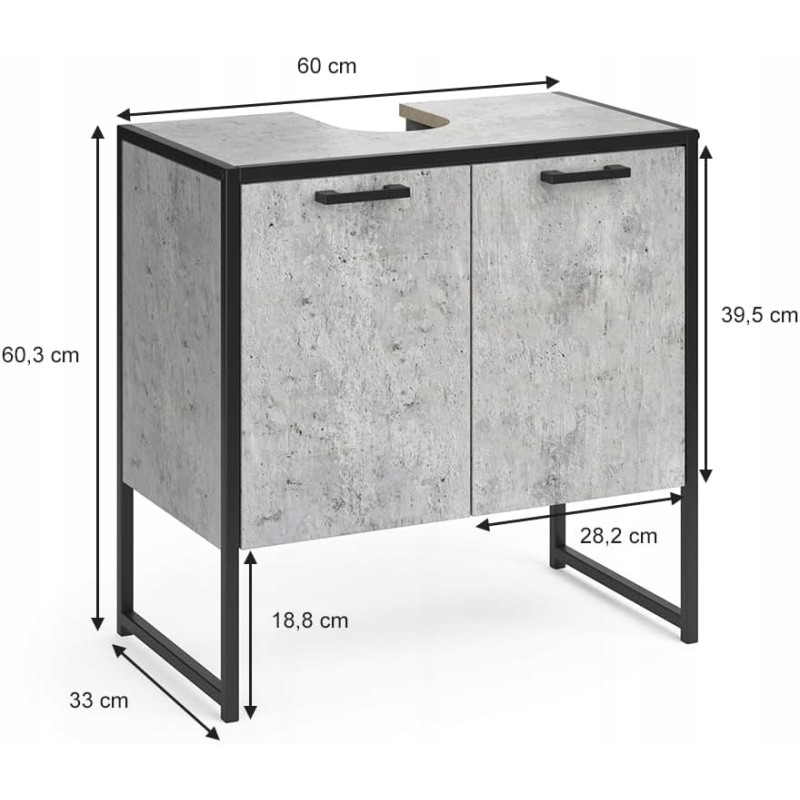 Тумба під умивальник МА-38 (МСМ)