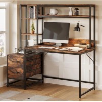 Письмовий стіл з 2 ящиками та полицями