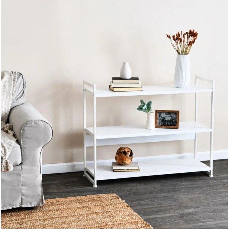 Етажерка “Гейтсхед” MSM — стильна 3-ярусна книжкова полиця