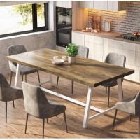 Обідній стіл на 8 осіб прямокутний