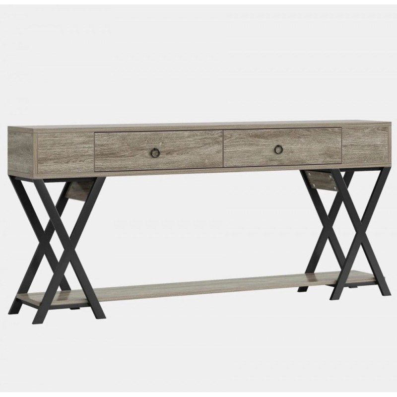 Стіл консольний із 2 ящиками із полицею