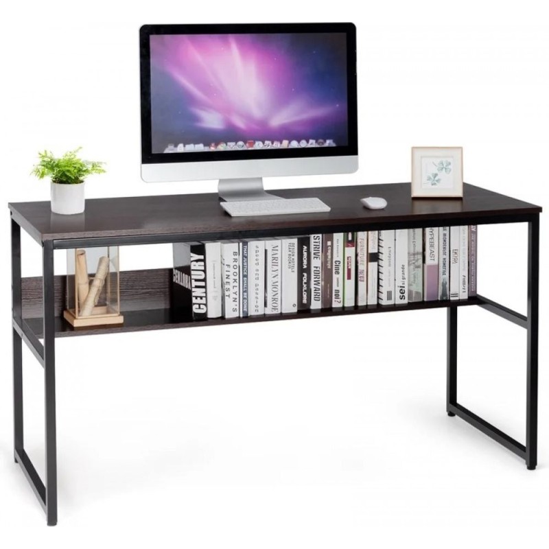 Комп'ютерний стіл на металевій основі