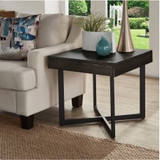 Eldersley table - retro accent with drawer (55x60x60 cm)