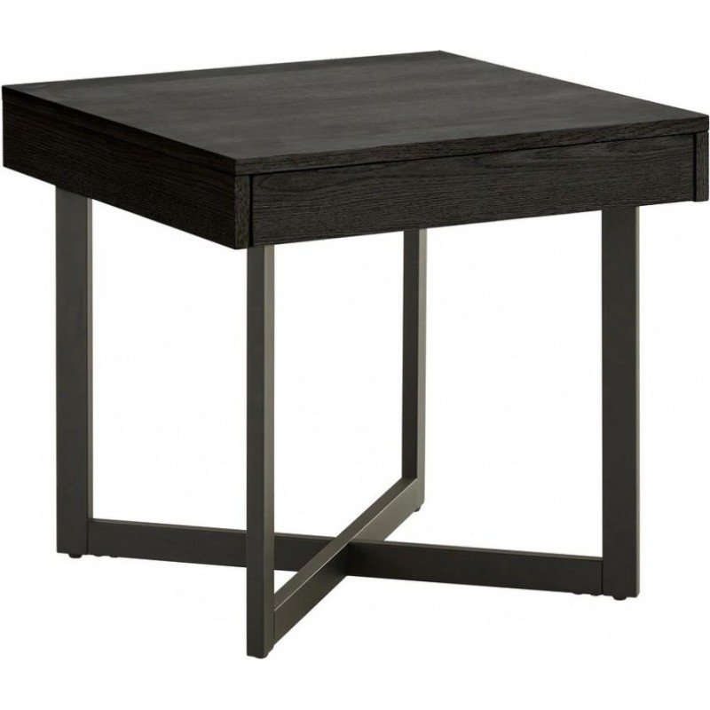 Eldersley table - retro accent with drawer (55x60x60 cm)
