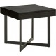 Eldersley table - retro accent with drawer (55x60x60 cm)