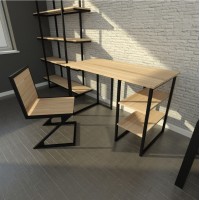 Письмовий стіл для офісу в стилі Loft