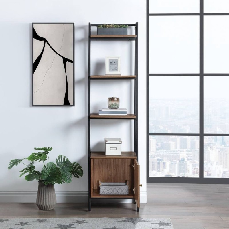 Стелаж Lancaster — 182×48,9×40,6 см, варіант світлий / темний