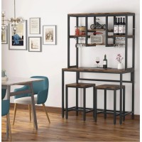 Стіл барний з 2 барними стільцями