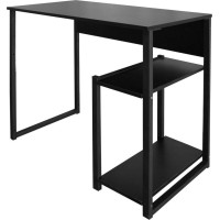 Стіл письмовий/комп'ютерний у стилі UkrLoft, каркас металевий