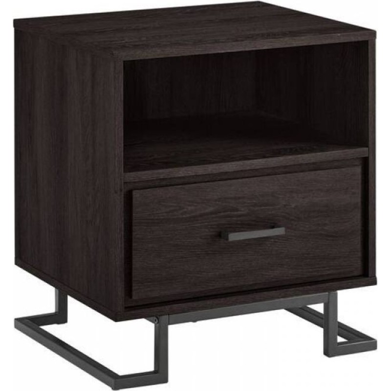 Тумбочка з 1 шухлядою  стилі лофт