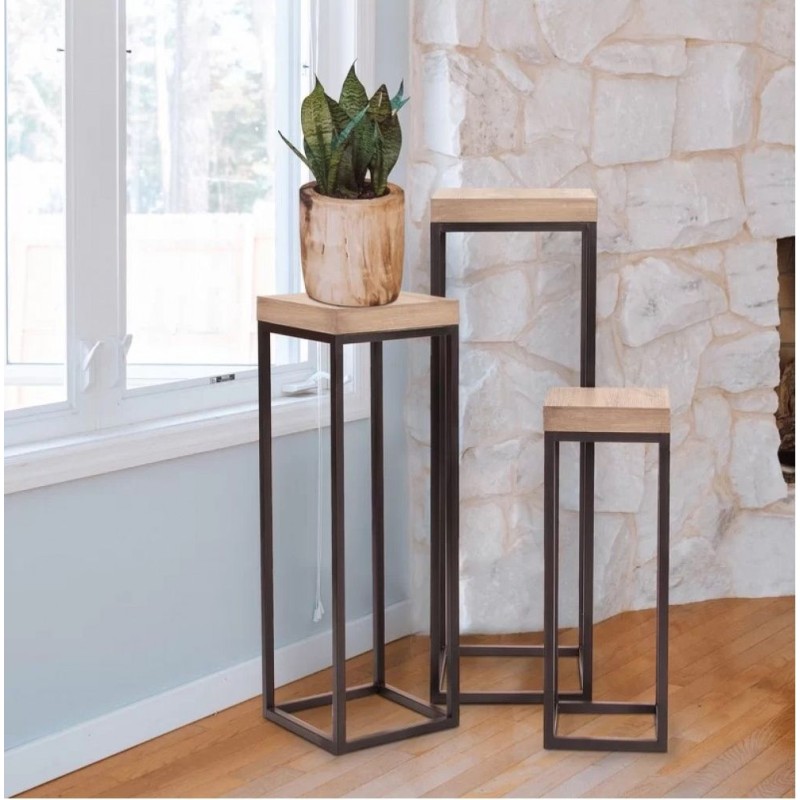 Підставка для рослин Billye – набір із 3 шт (110×35×35 см)