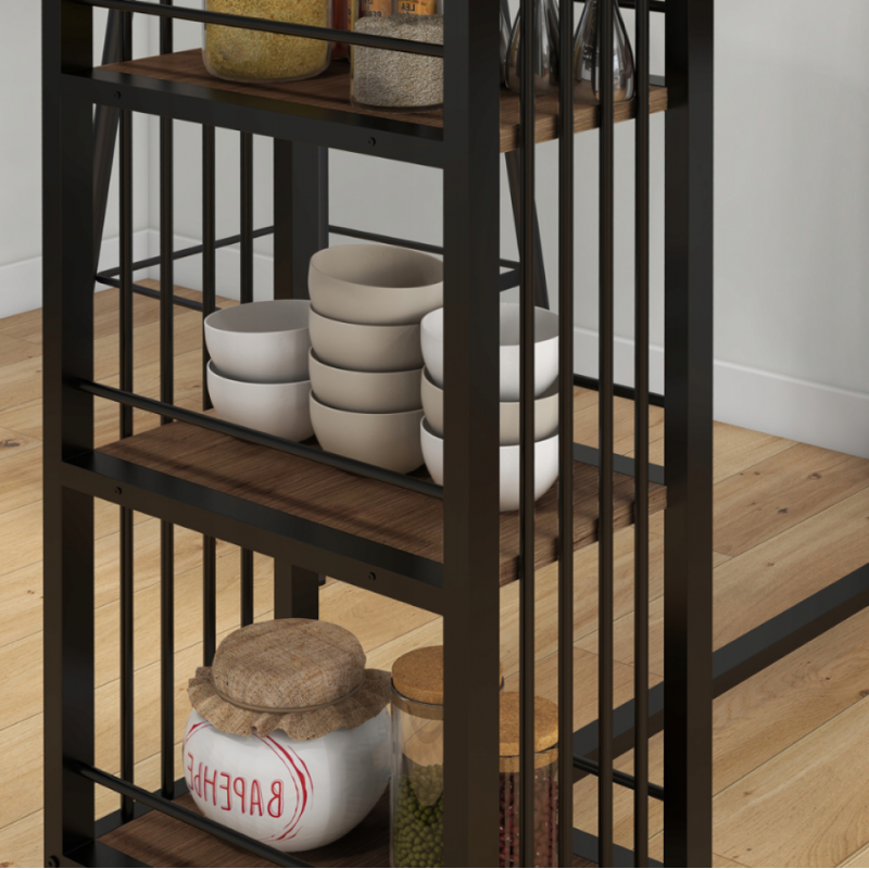 Барний стіл HOMCOM з 3 полицями