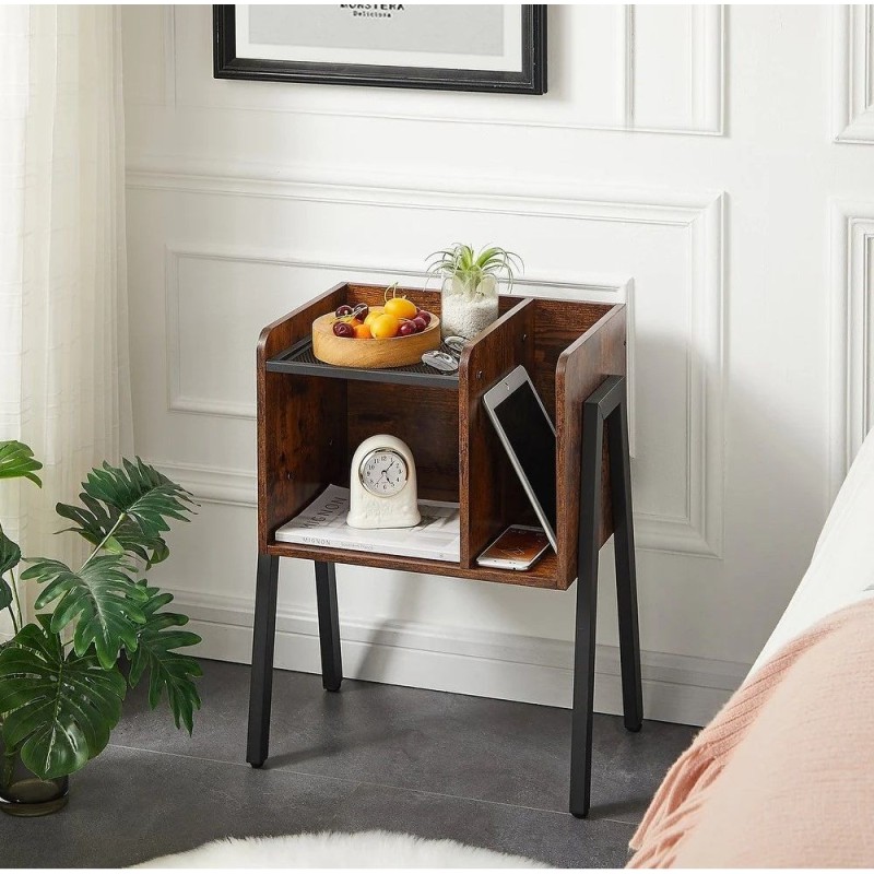 Тумбочка з полицями для зберігання