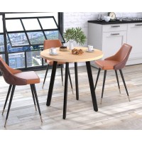 Круглий обідній стіл Лерой UkrLoft