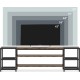 Stand up to 85″ with a three-level shelf - MSMLOFT