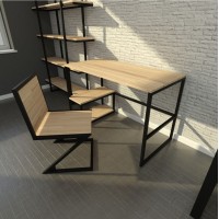 Письмовий стіл у стилі Loft, офісний