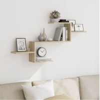 VIDAXL Wall Shelf, Sonoma Oak