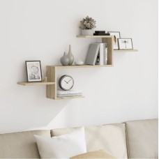 VIDAXL Wall Shelf, Sonoma Oak