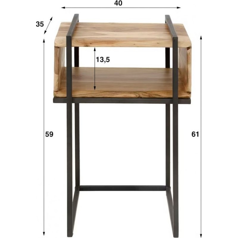 MELBOURNE bedside table — loft design