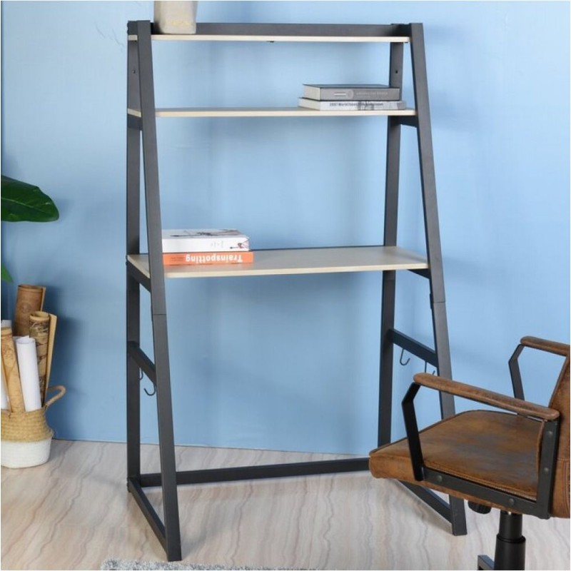 Стіл письмовий MSMLOFT з металевим каркасом — 90 × 60 × 150 см