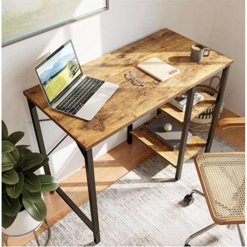 Письмовий стіл Wydmire — компактний метал/ДСП, лофт-стиль