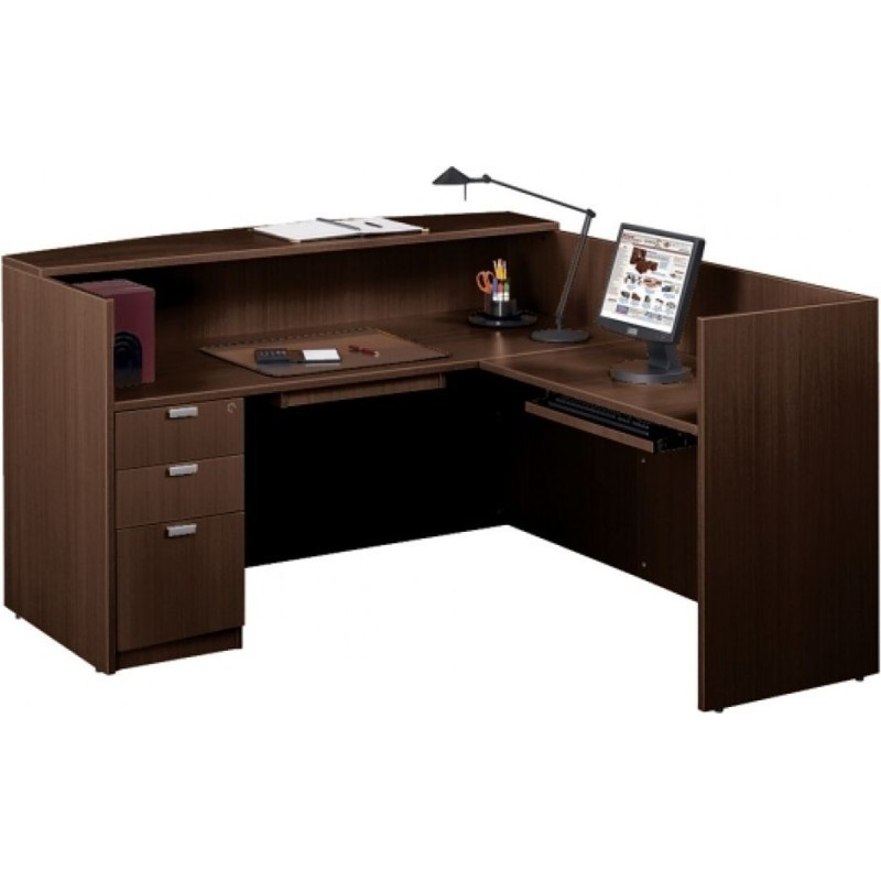 L‑подібна стійка для прийому гостей