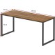 Стіл для домашнього офісу — 120×60×72 см, MSMLOFT
