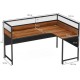L-shaped corner office table (140×120×110 cm)