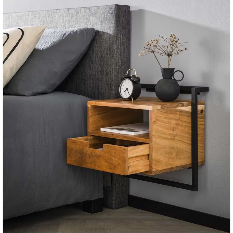 Hanging bedside table