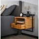 Hanging bedside table