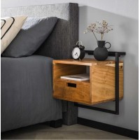 Hanging bedside table