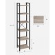 Стелаж Keemon Etagere — висота 187,5 см, ширина 40 см