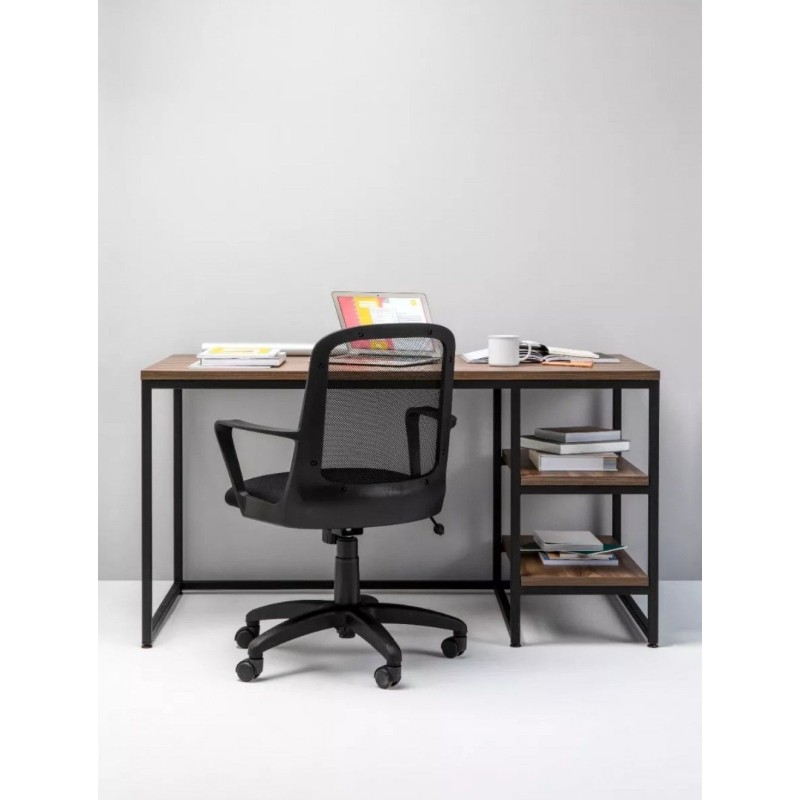 Стіл домашній з двома полицями — 135×60×76 см