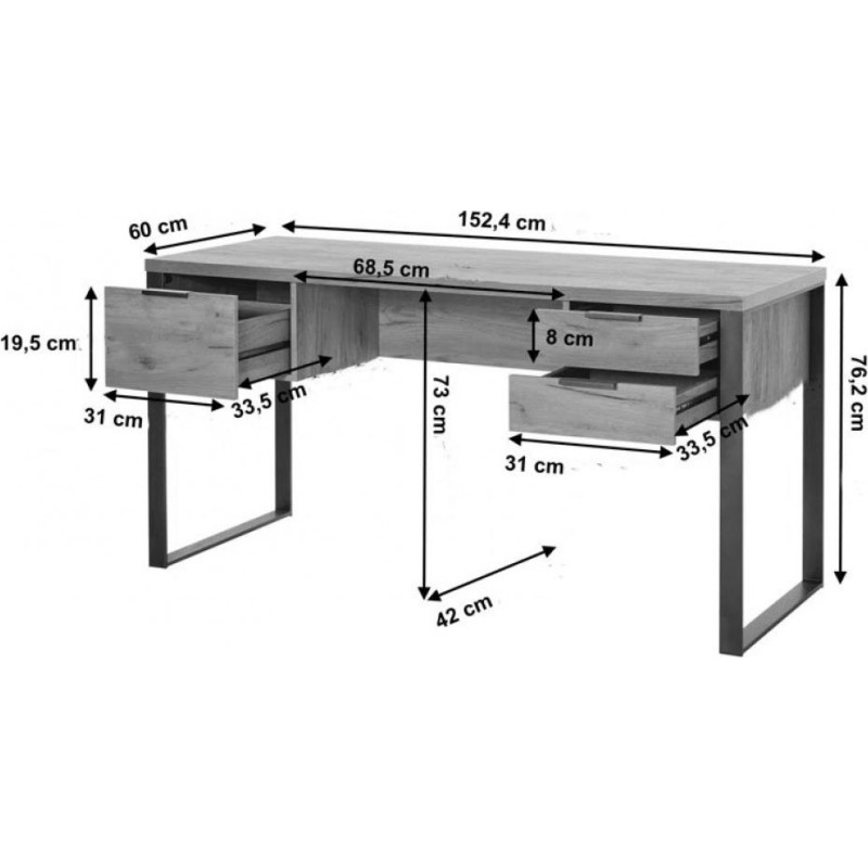 Комп’ютерний стіл Draylen